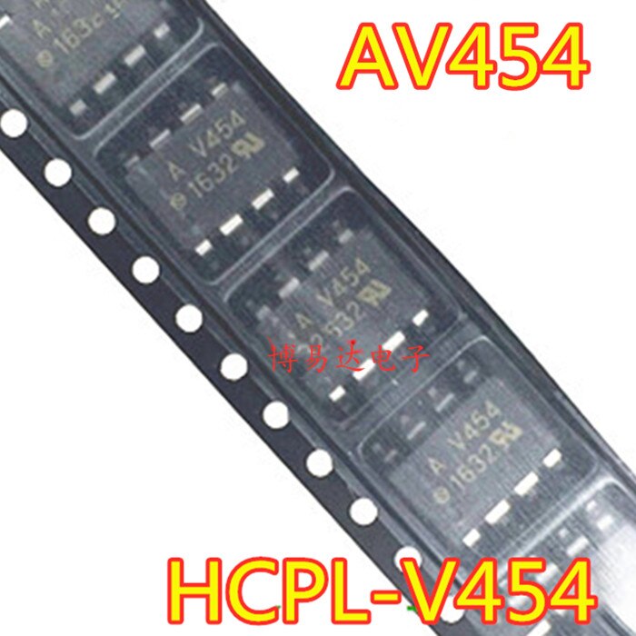 20 / AV454 SOP-8 HCPLV454 A V454 HCPL-V454
